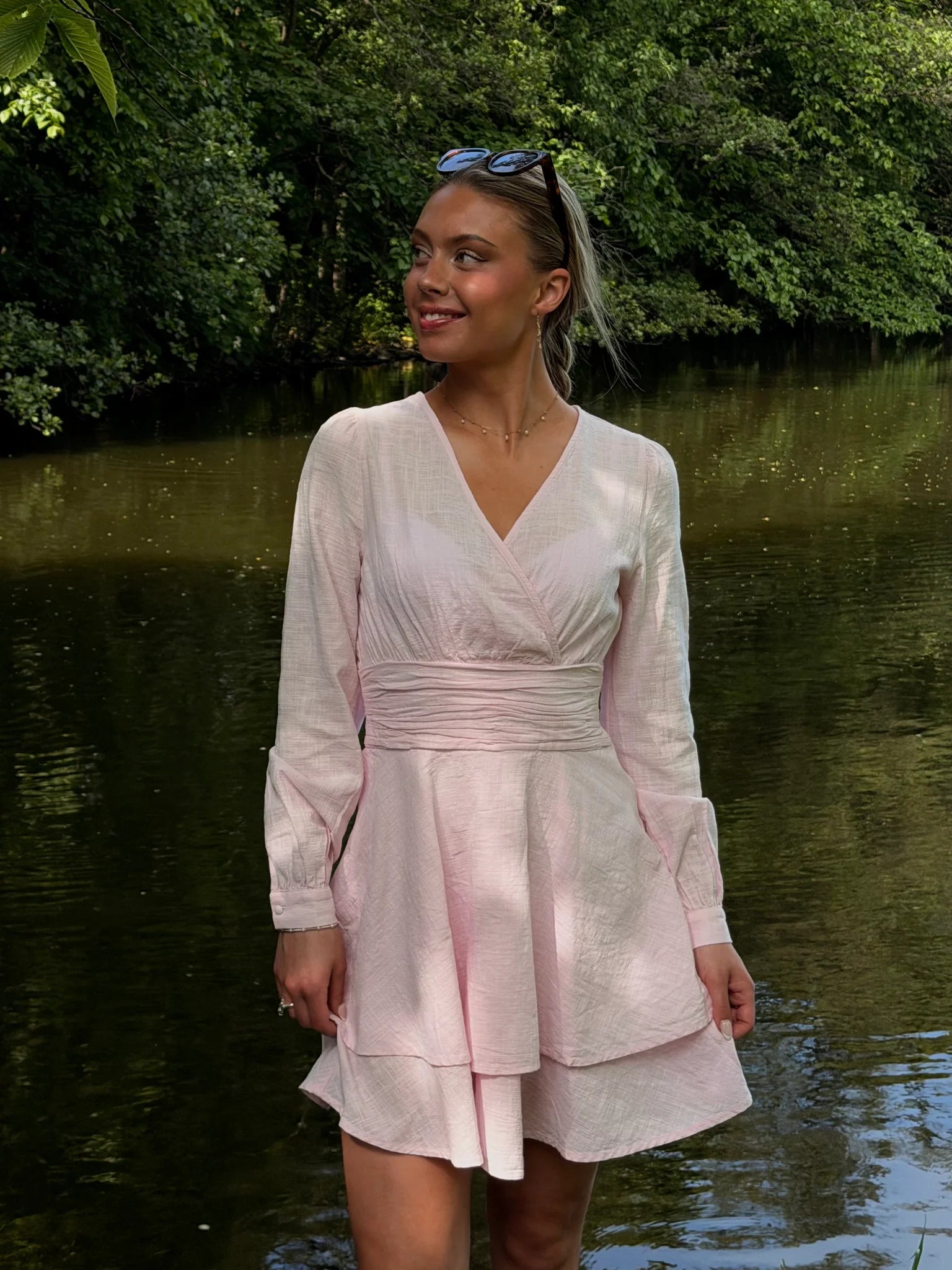 VMMIE Short Dress - Pink-A-Boo